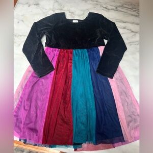 Hanna Andersson Velvet Long Sleeve Dress